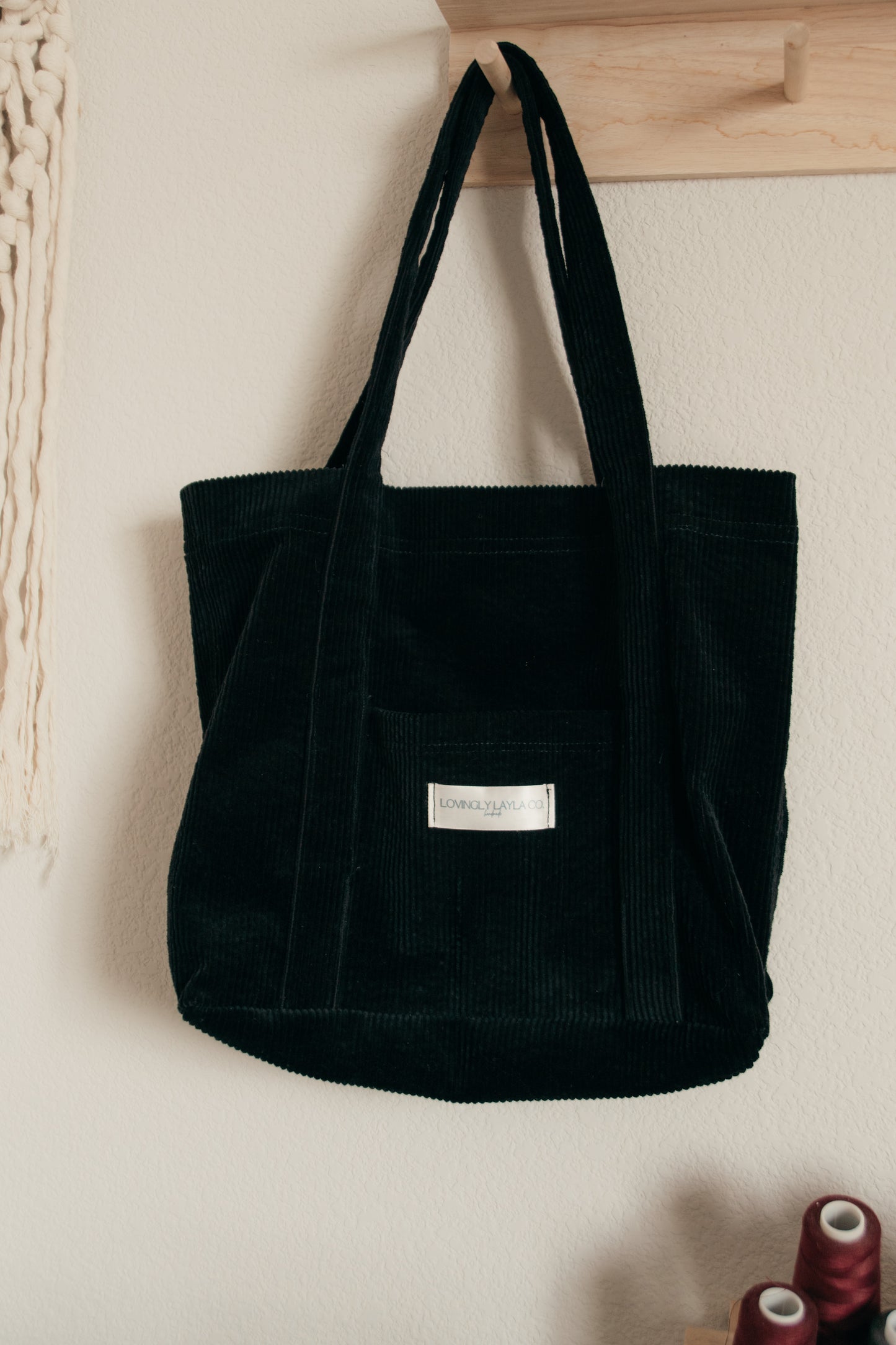 Corduroy Tote Bag