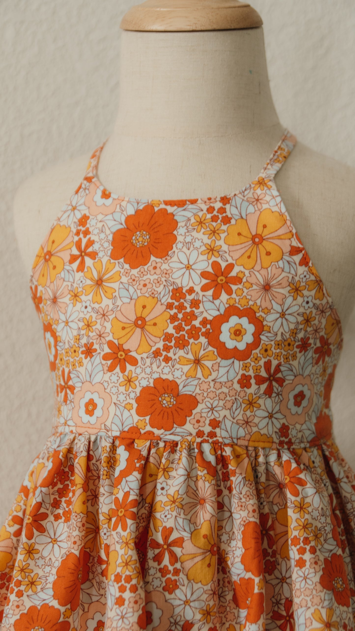 Floral Tie Back Dress