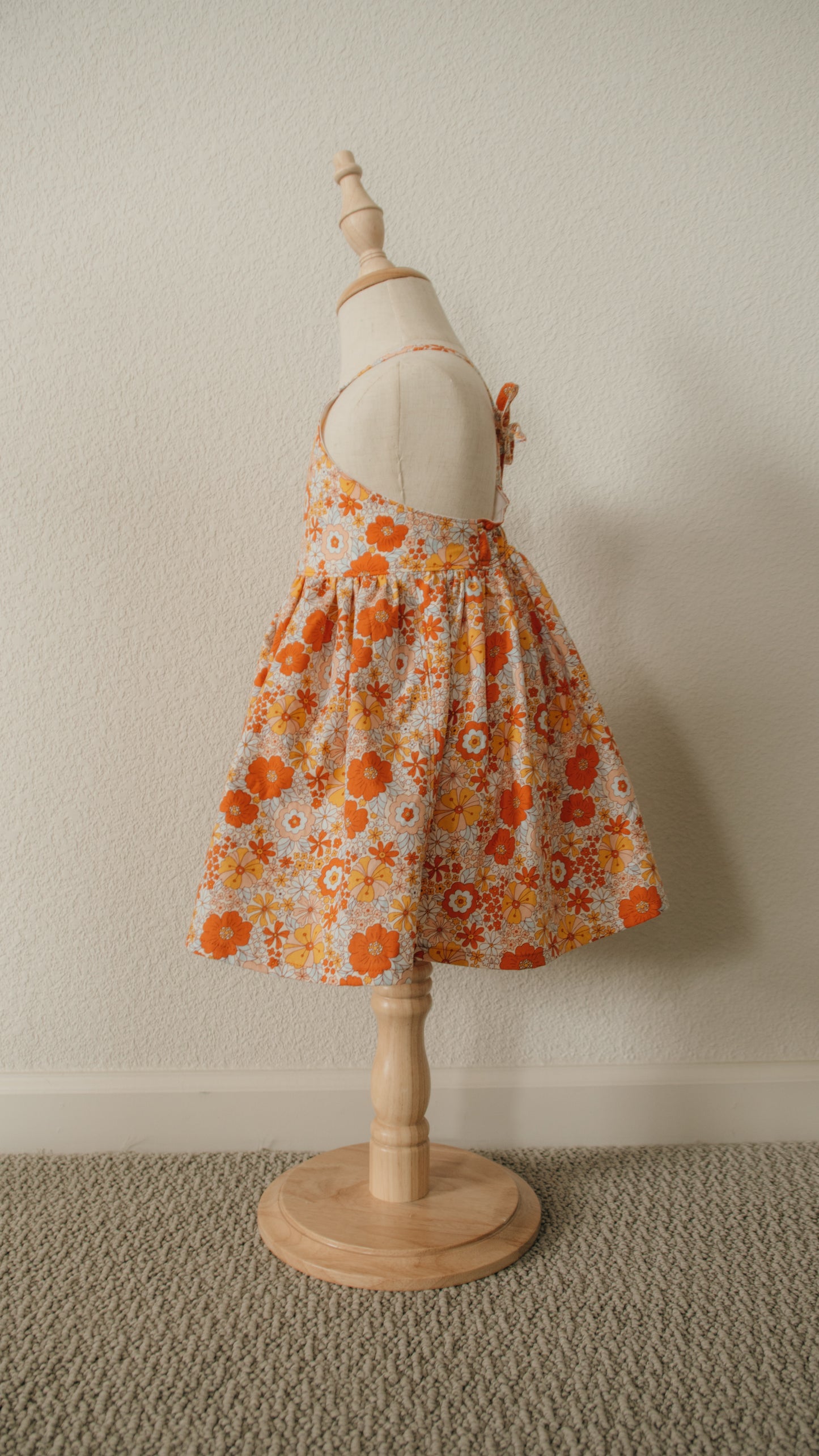Floral Tie Back Dress
