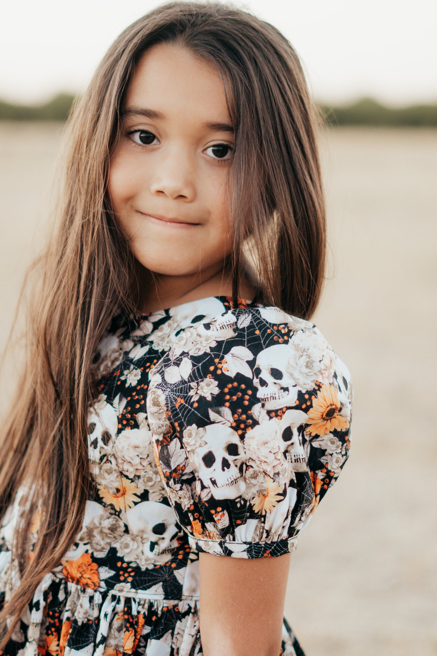 Floral Skull Dress