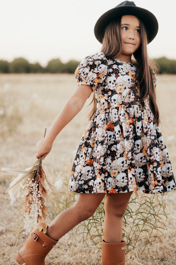 Floral Skull Dress